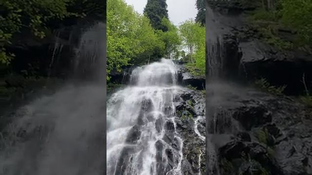 Молочный водопад. Абхазия/Milk waterfall. Abkhazia.Водопад в абхазии.#абхазия.Абхазия в мае.