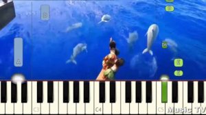 Моана - песня мореходов фортопиано пианино Moana - das Lied der klaviernahen Klaviere