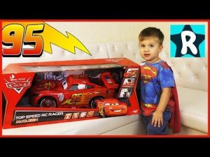 ★ Тачки Дисней МОЛНИЯ МАКВИН Распаковка Машины OPENING Disney Pixar Cars Toys Lightning McQueen