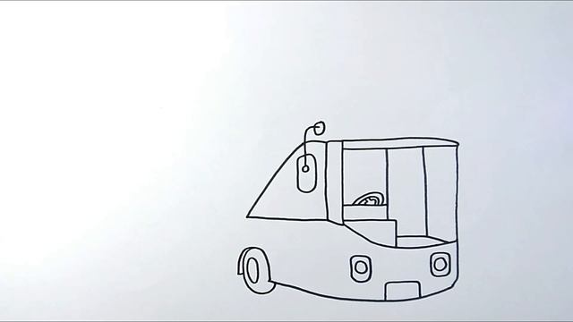 How To Draw a double decker bus смотреть онлайн