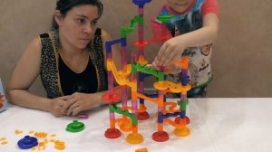 Супер Лабиринт! Играем с Шариками МАРБЛС, обзор, распаковка! Видео для детей. Трек Marbles + Шары.