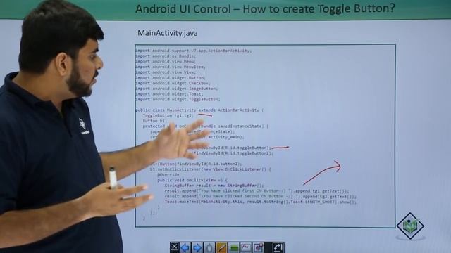 Android - Toggle Button смотреть онлайн