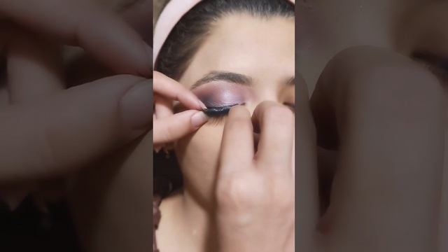 fake eyelash lgany ka triqa #highlights #viral #makeup #makeuptutorial #2023