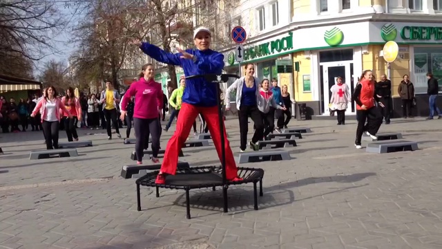 Флешмоб в Симферополе (7 апреля 2014) смотреть онлайн