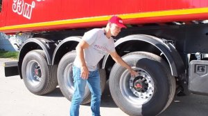 Самосвальный полуприцеп MEGA | Алюминиевый кузов | 33 м3