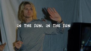 Nirvana - All Apologies (lyrics)