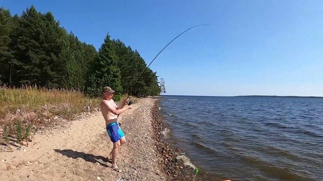 Онежское озеро. Остров Брусно. Рыбалка, отдых июль 2021