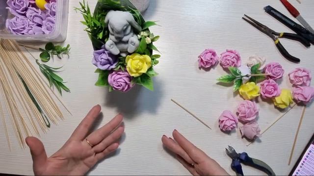 Сборка букета в крафт стакане с которой справиться Начинающий #мыловар смотреть онлайн