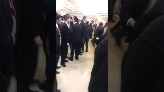 Chasidic jew dancing at wedding