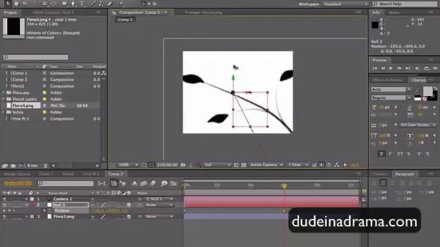 Camera pan and zoom with Null object: After Effects Tutorial