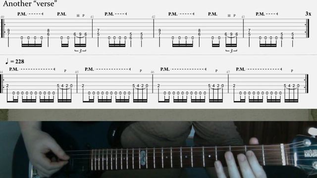 Slayer Live Undead tab guitar lesson смотреть онлайн