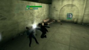 The Matrix: Path of Neo "Ahead Smithy - Глобальный Мод". Агент Смит против Нео. Драка в метро.