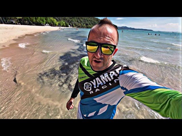 Не купаемся в Паттайе! Классный чистый военный пляж Sai Kaew Beach с обезьянами и варанами.