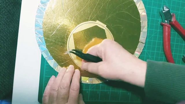 Панно своими руками,из DVD дисков . смотреть онлайн