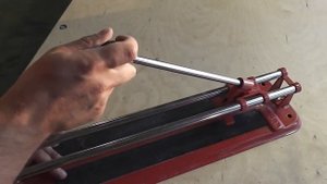 Ручной бюджетный плиткорез MATRIX. Обзор и отзыв.