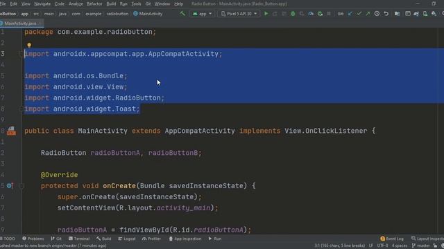 ANDROID - RADIO BUTTON TUTORIAL IN JAVA смотреть онлайн