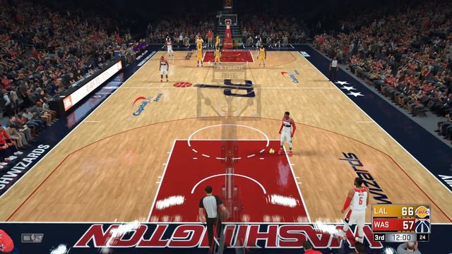 LAKERS at WIZARDS NBA ROSTER 2020-2021 IN NBA 2K18 #000015 смотреть онлайн