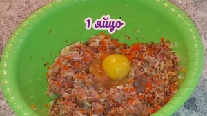 Тефтели с гречкой