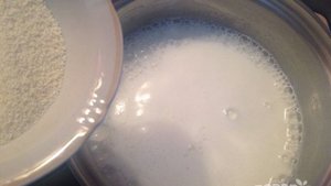 Манная каша с медом