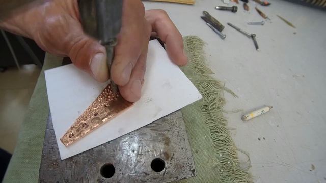 ОФОРМЛЕНИЕ медных БЛЕСЕН. Варианты. Инструменты. смотреть онлайн