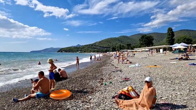 КРИНИЦА бархатный сезон! ПОГОДА на курорте. Море, пляж, ОТЗЫВЫ отдыхающих.