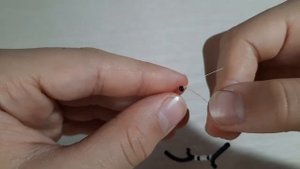 2 простых кольца из бисера.С Kuromi ?◼