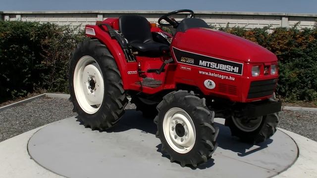 Mitsubishi MT205 Japanese compact tractor for sale at the Kelet-Agro Eladó japán kistraktor смотреть онлайн
