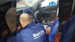 Установка StarLine S96 V2 на автомобиль Hyundai Tucson