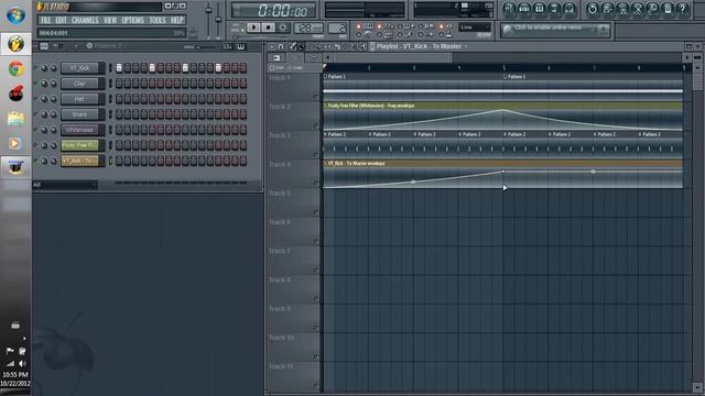 How to use the 3x osc to create whitenoise and a sub bass in FL Studio 10