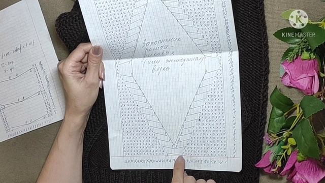 ?Теплый и уютный женский кардиган - куртка с аранами, на молнии и с капюшоном. Часть 1. смотреть онлайн