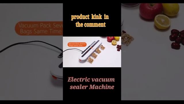 short video Electric vacuum sealer Machine