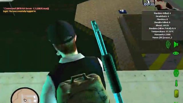 Выживание в Mta day z: на сервере (серия 2) смотреть онлайн