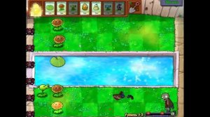 Plants vs Zombies - Растения против зомби - Зомби против растений - часть 7(уровень 3.1 - 3.3)