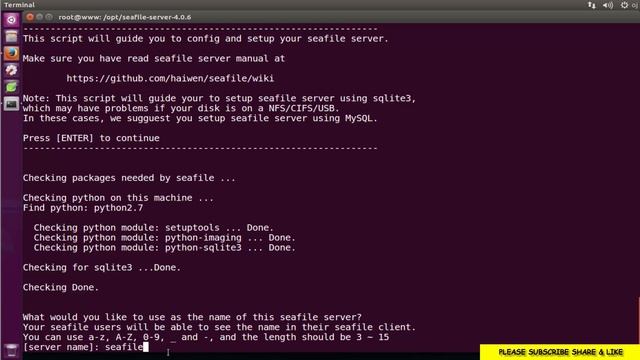 How to install Seafile on an Ubuntu 16 смотреть онлайн