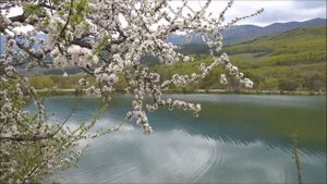Озеро в урочище Трехгорка (Краснокаменка,Крым)~ Флейта под пение птиц~