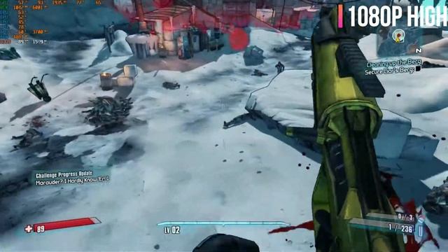 BORDERLANDS 2 - NVIDIA 1650 SUPER+2200g benchmark test in 2020 смотреть онлайн