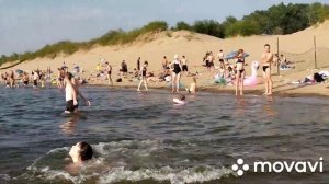 Пляж "Бобры", часть 1-я.Отдых на воде в Волгограде. Волга