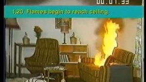 Развитие пожара в помещении