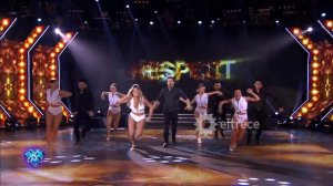 Jimena Barón y Mauro Caiazza homenajearon a Aretha Franklin