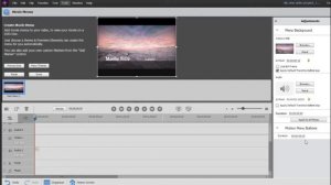 Adobe Premiere Elements 2020 Menu Making