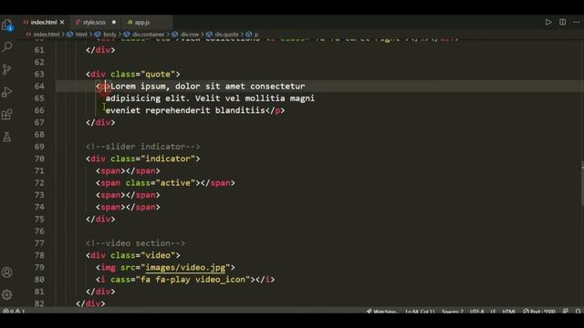 How To Create a Fashion Website Using HTML, CSS & GSAP Animations | fashion website design