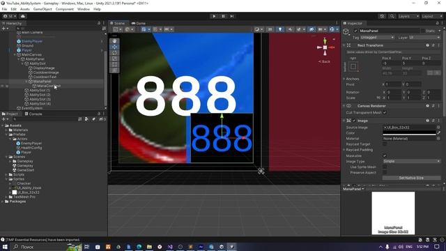 Система способностей в Unity, Ability System UNITY, GAS