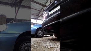 Звук выхлопа BMW е39 3.0М54 Часть 2(вернули резонатор на место)