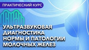 Практический курс по ультразвуковой диагностики нормы и патологии молочных желез