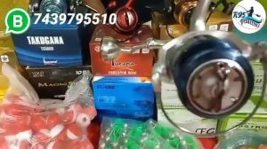 fishing item wholesale market l kolkata | Best Quality Fishing Rod full Setup | Fishing Reel | Spoo