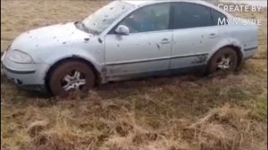 Фольксваген, пассат б5+ 2.8 на грязи.