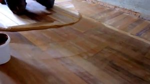 Шпаклевка паркета