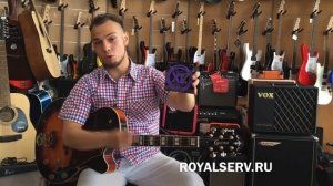 Обзор гитары CRAFTER FEG-750 + струны в плоской обмотке D'ADDARIO ECG24