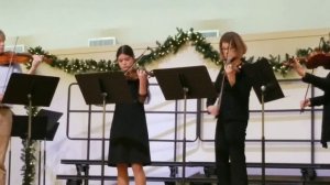 Vivaldi Concerto in b minor for Four Violins at Geneva Conservatory of Music 12/3/22