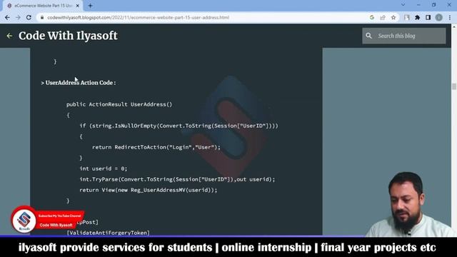 eCommerce Website Part 15 User Address